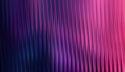 A vibrant abstract image with dynamic vertical lines, transitioning from deep blues to radiant pinks