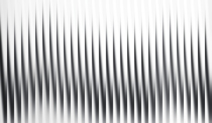 A graphic abstract illustration of vertical stripes with light and shadow. The image features a pattern of lines creating a sense of depth