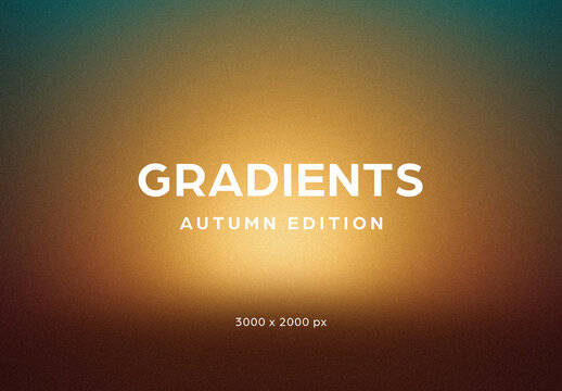Autumn Gradients With Warm Tones