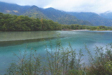 上高地の大正池