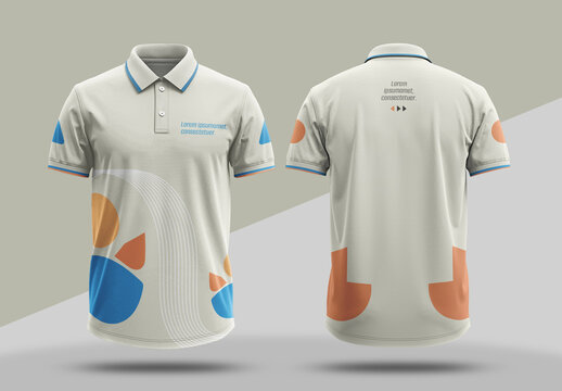 Minimalist Polo T Shirt Design