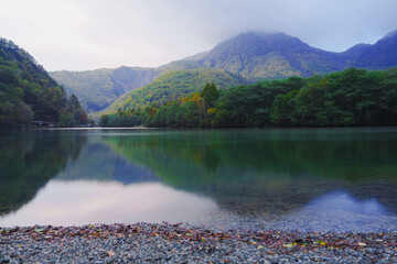 上高地の大正池