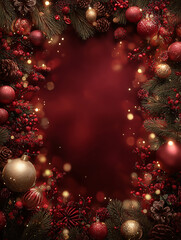 red christmas background