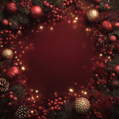 red christmas background