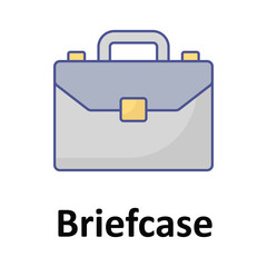 Briefcase Vector Icon which can easily modify or edit