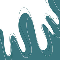 Wave curve blue background swirl ilustration 