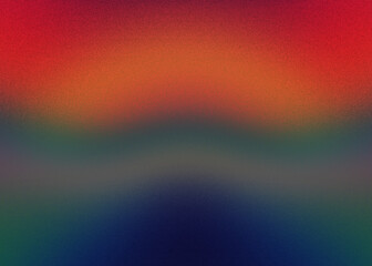 Obraz premium Vibrant Rainbow Gradient with Fine Grain Texture Background abstract