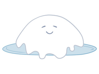 皿に乗った水溶性食物繊維