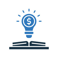 Financial Literacy mixed color icon