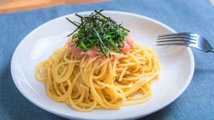 明太子スパゲッティ	
