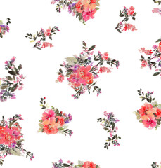 flowers and butterflies