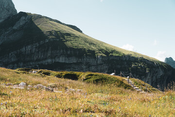 mountain landscape in the alps