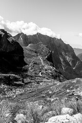 view from the top of the mountain