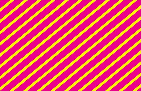 pink and yellow set of stripes