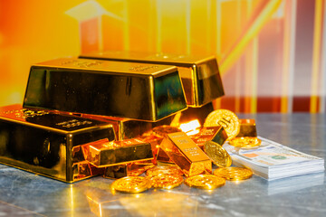 The increase in gold value reflects inflation and currency devaluation.