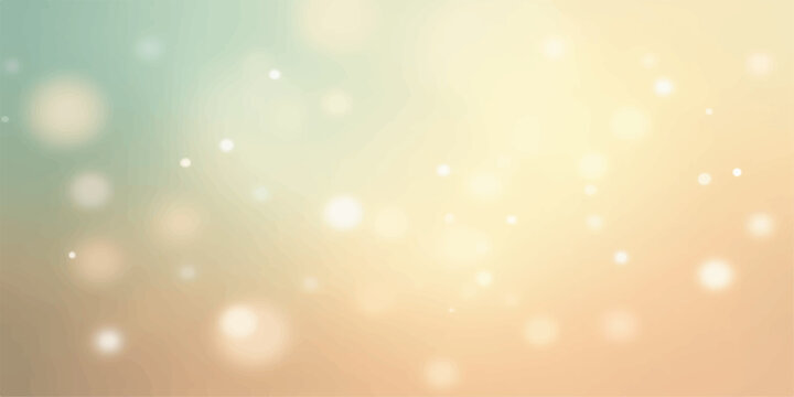 Soft pastel gradient background with bokeh lights and subtle texture