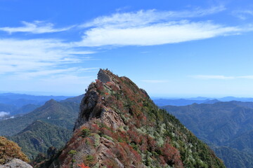 石鎚山　山粧う　（愛媛県　日本百名山）