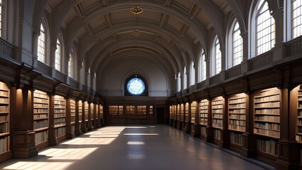 Obraz premium Visualizing the Abstract Essence of AI