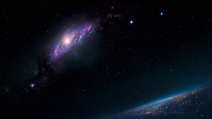 Obraz premium Visualizing the Abstract Essence of AI