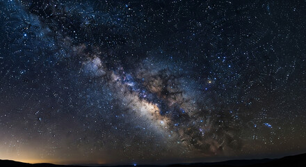 Fototapeta premium space background with stars