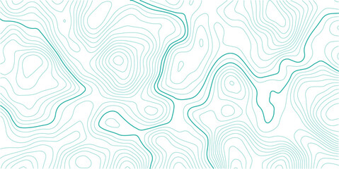 Topographic map background geographic line map with elevation assignments. Modern design with White background with topographic wavy pattern design.