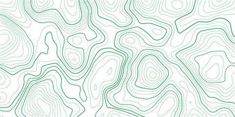 Topographic map pattern background vector. Abstract mountain terrain map background with abstract shape line texture. Use for template, wallpaper, web vector illustration. 
