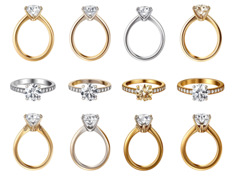 Silver Retro Alarm Clock Front View Close-Up, Timeless Classic Design, Transparent Background PNG