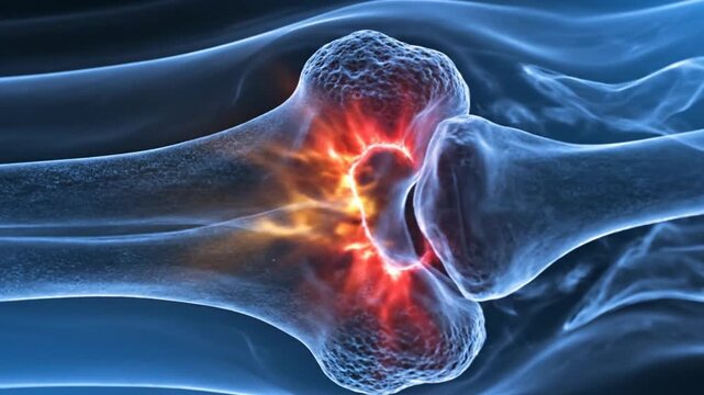 Medical Visualization of Bone Joint Inflammation and Pain.