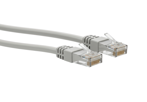High-Quality Network Cable Close-up Fast Data Transfer and Reliable Connectivity for Optimal Performance