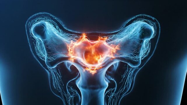 Medical Visualization of Malignant Prostate Cancer Growth.