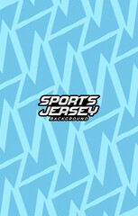 Blue geometric pattern line background for sports jersey