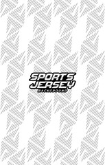 White pattern background for sports jersey