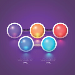 abstract background with circles