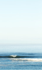 Fototapeta premium Blue A-Frame Wave