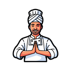 Indian chef restaurant cuisine hospitality professional turban
