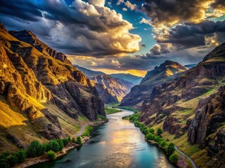 Majestic Snake River & Hells Canyon: Dramatic Landscape Photography