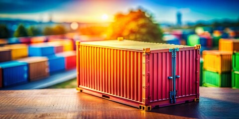 Miniature 20 Liter Container - Tilt-Shift Photography