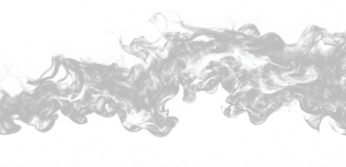 Faded white vapor trails on a dark transparent PNG. Realistic smoke adds softness and mystery. Great for banners, thumbnails, or dark UI themes.