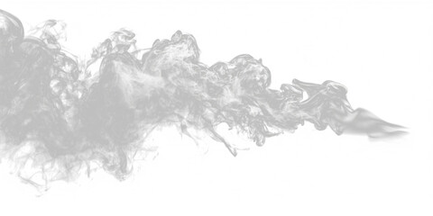 Soft white smoke overlay on a transparent PNG background. Smooth misty texture adds a spooky vibe. Great for Halloween or thriller visuals.