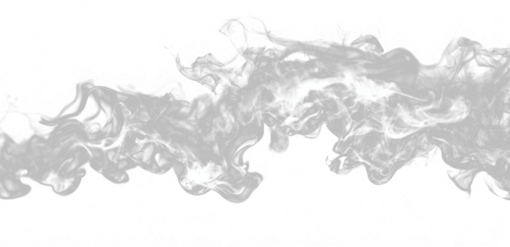 Faded white vapor trails on a dark transparent PNG. Realistic smoke adds softness and mystery. Great for banners, thumbnails, or dark UI themes. - Powered by Adobe