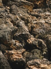 rock in the sea