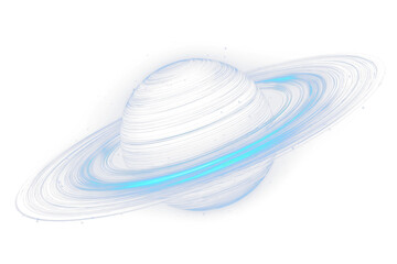 Space planet galaxy cosmic set png © Vita