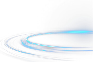 Neon light vector effect on abstract blue background