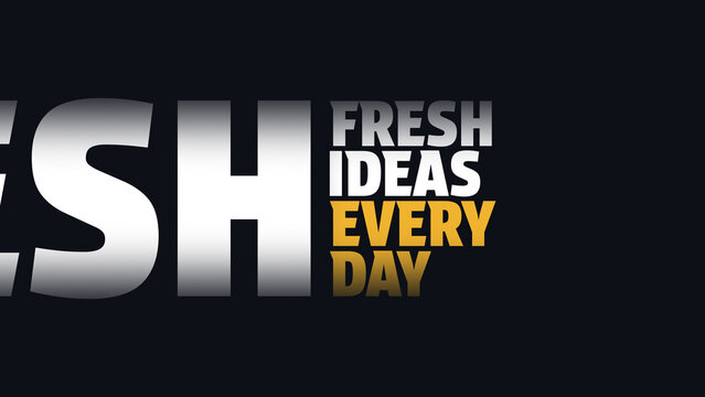 Kinetic Text Animations