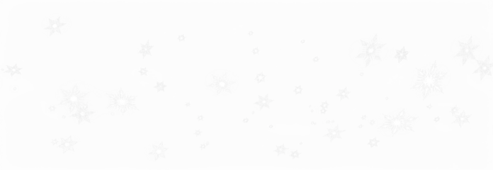 Snowflake Stars PNG Overlay on Transparent Background