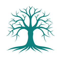 abstract tree vector