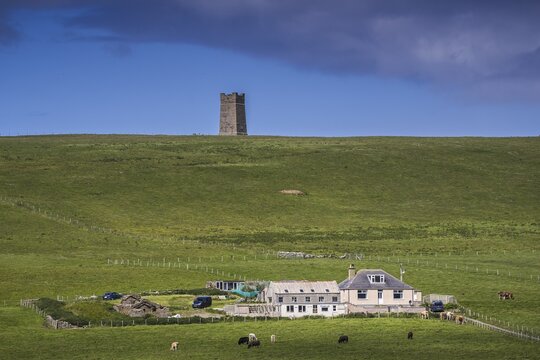 Kitchener Monument, The Mainland, Orkney Islands, Scotland, Great Britain