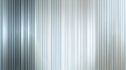 Obraz premium Reeded glass texture background featuring vertical smooth lines and glossy surface, ideal for luxury product mockups, interior design visuals, or modern minimalist presentation scenes