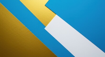 Hanukkah celebration design featuring abstract blue and gold geometric patterns for festive greeting cards and decor