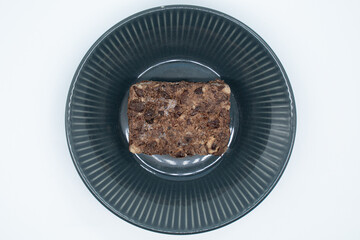 Korean traditional rice cakes served in a bowl